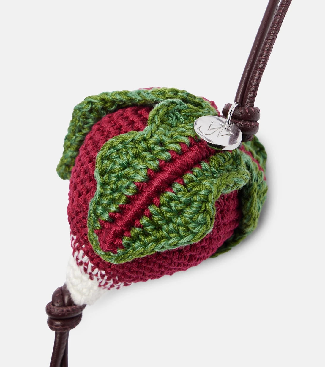 JW Anderson - Radish knitted bag charm