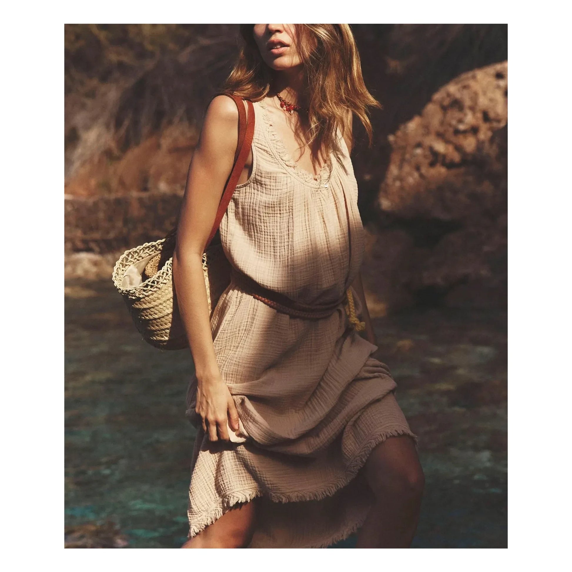 Xirena - Mayson Cotton Dress | Sand