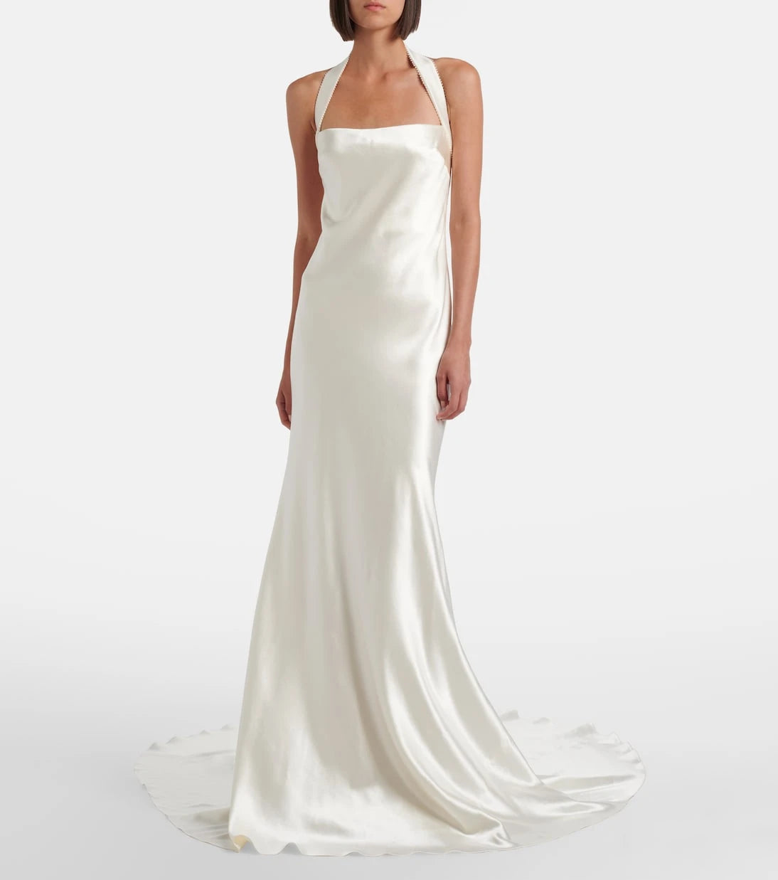 Danielle Frankel - Bridal Presley wool and silk gown