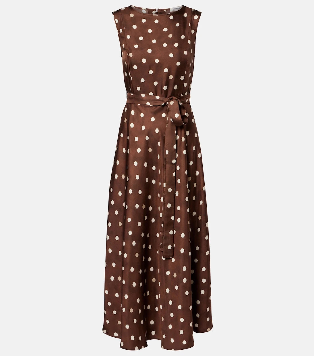 'S Max Mara - Martina polka-dot silk midi dress