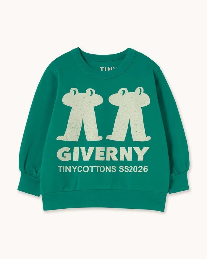 Tinycottons FROG & FROG Graphic Çocuk Pamuklu Sweatshirt