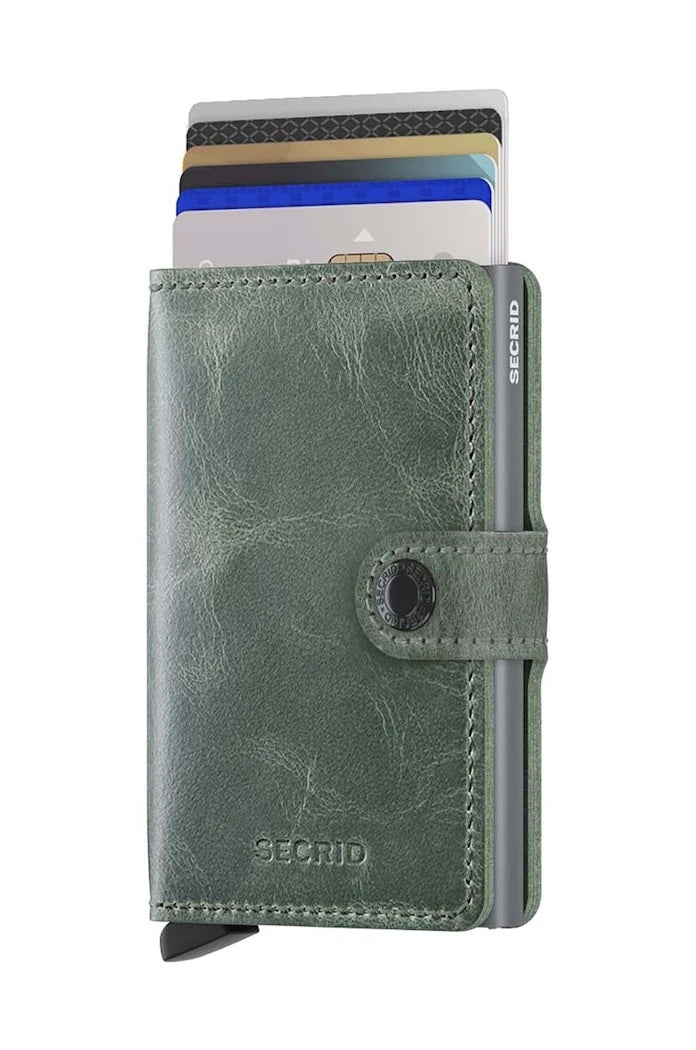Secrid Miniwallet Vintage Sage Cüzdan