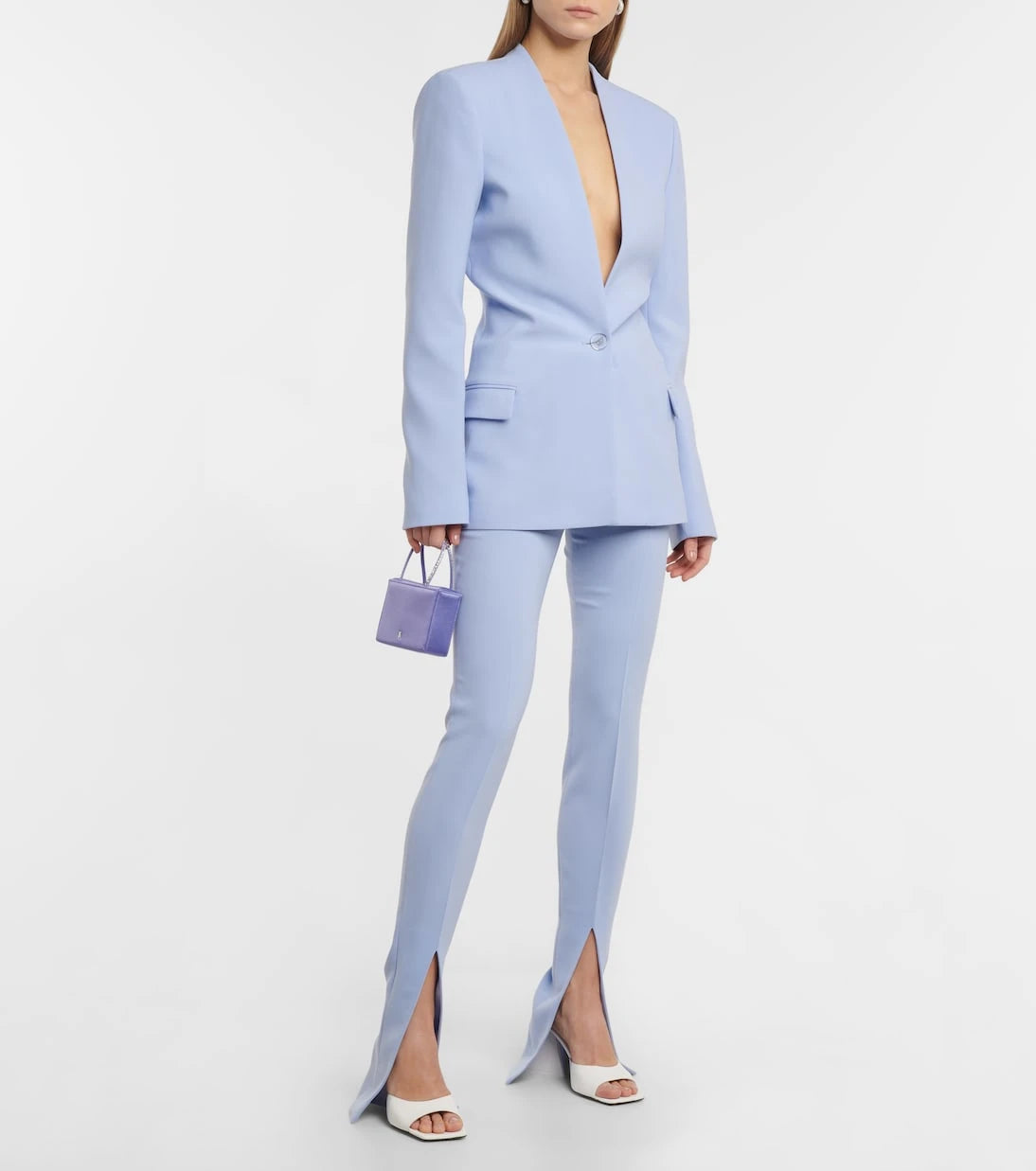 The Attico - Thelma crêpe blazer