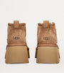 UGG Beige Suede Classic Ultra Mini New Heights Boots 70