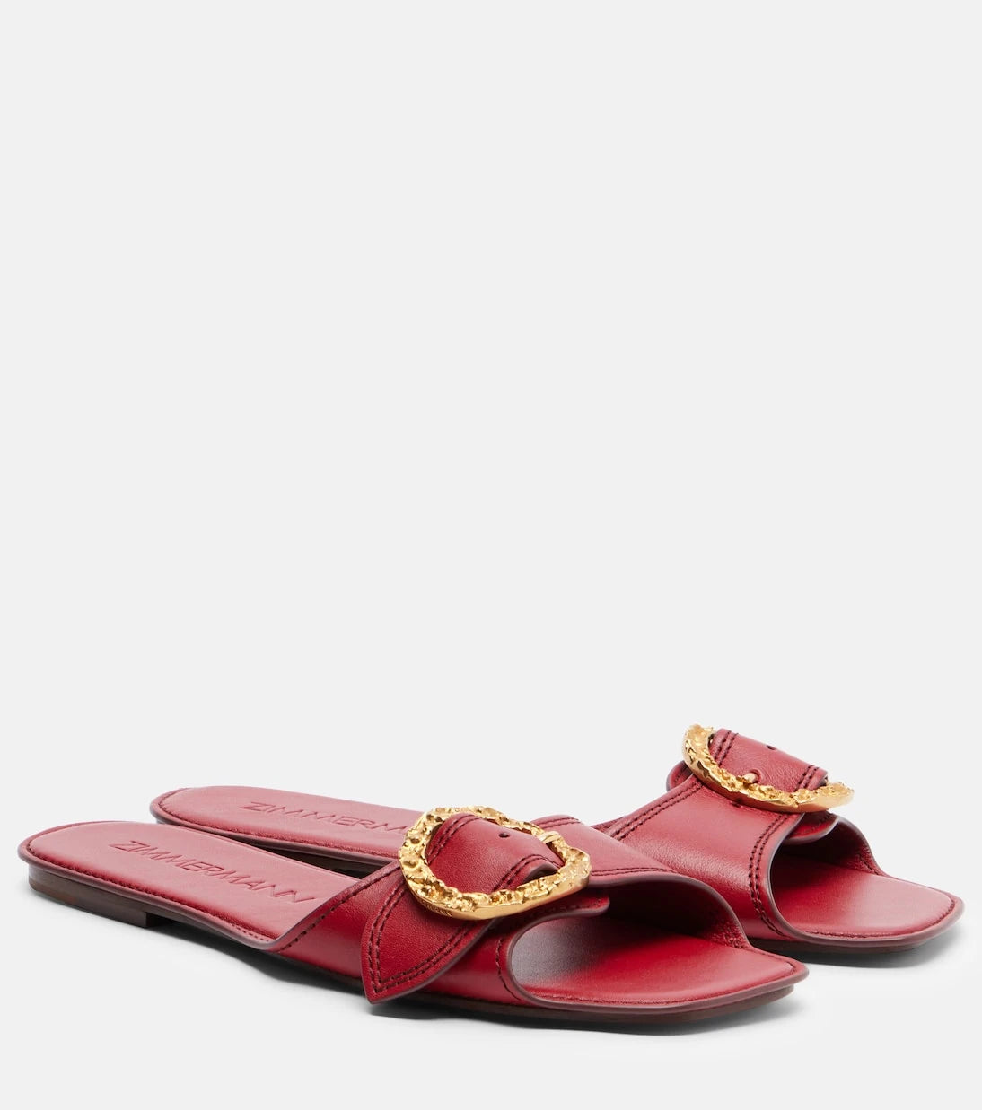 Zimmermann - Solena leather slides