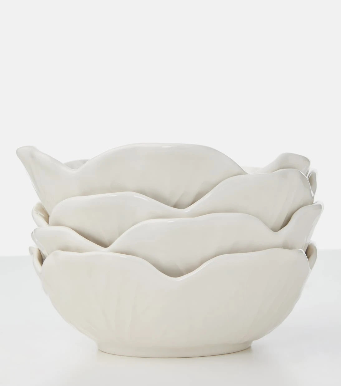 Bordallo Pinheiro - Cabbage set of 4 ceramic bowls