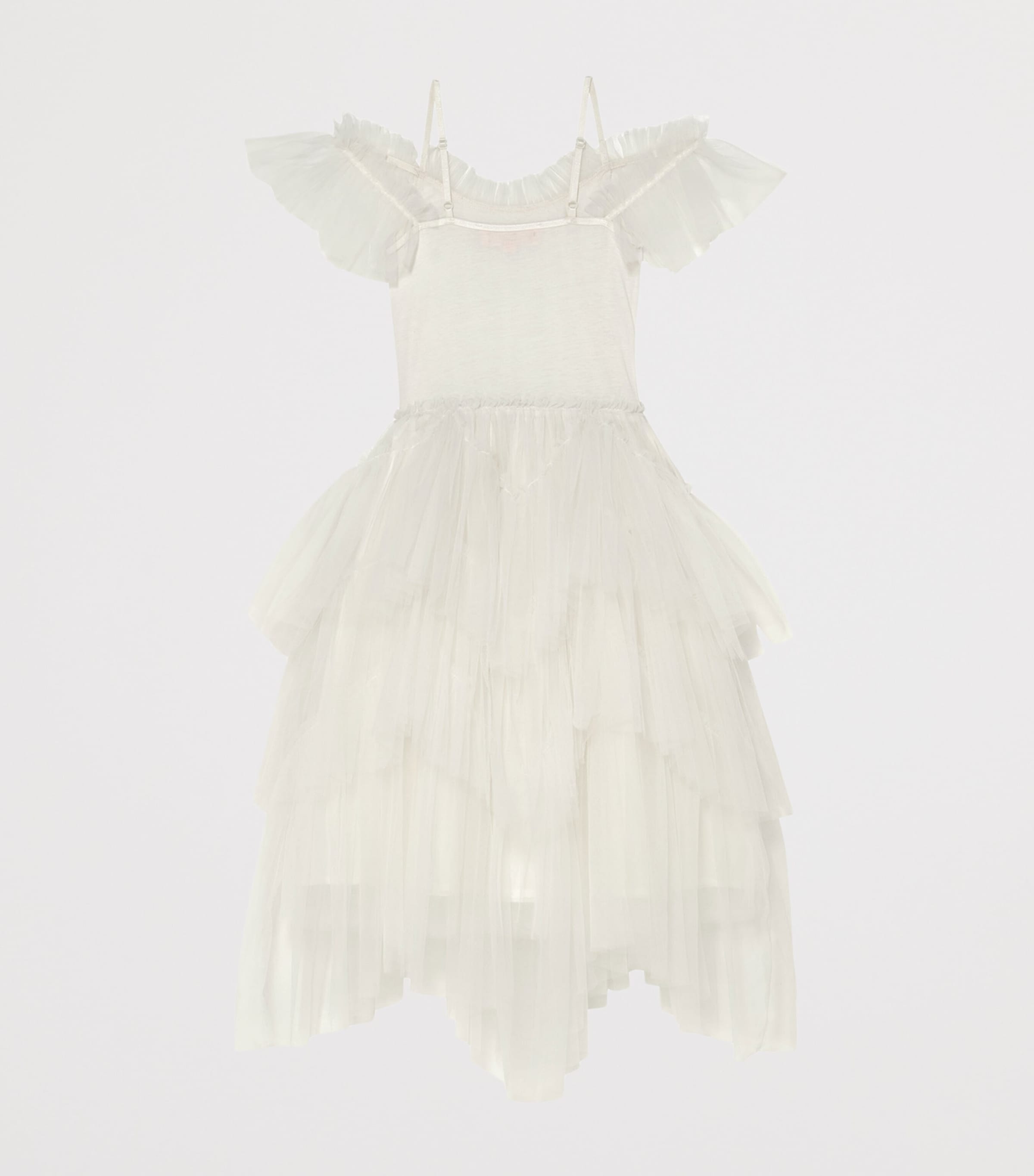 Tutu Du Monde Ivory Tulle Embellished Calliope Dress (2-11 Years)