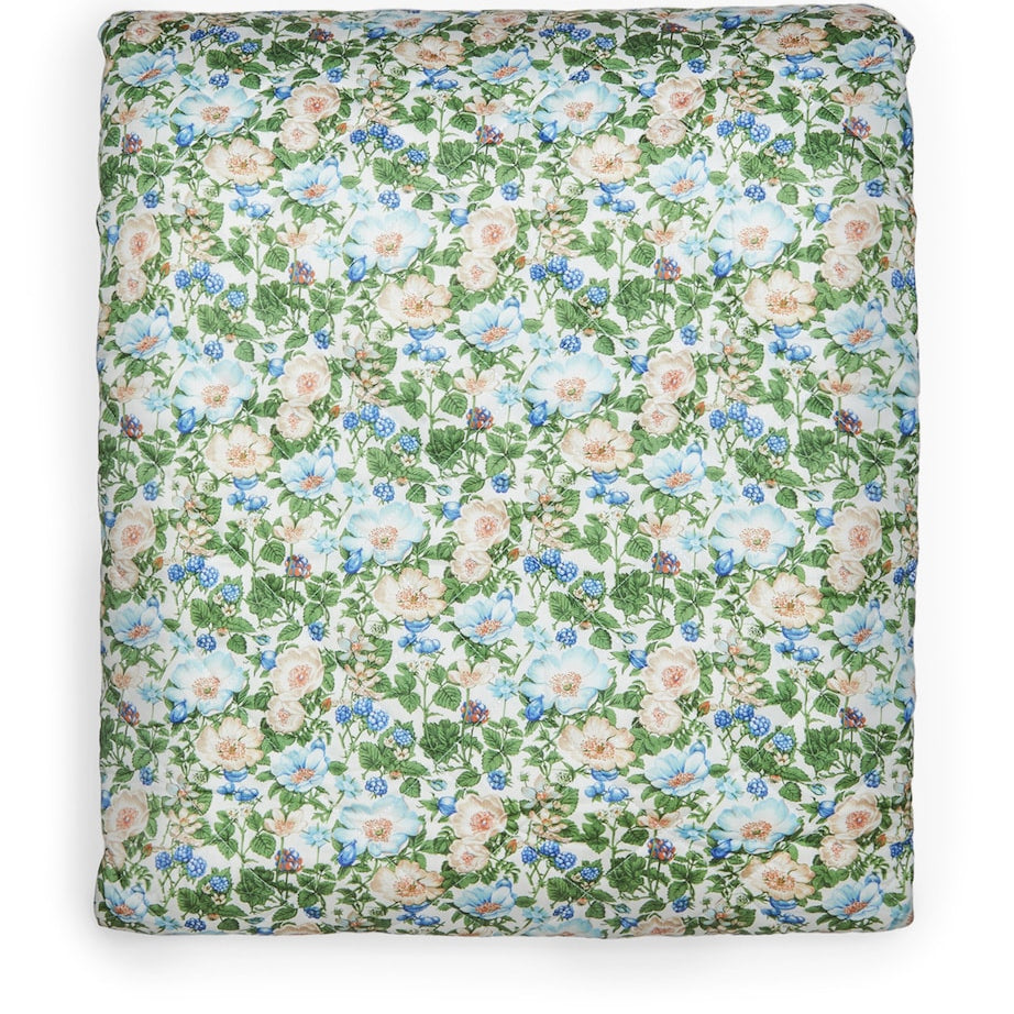 Blackberries Quilted Bedspread (270cm x 250cm)