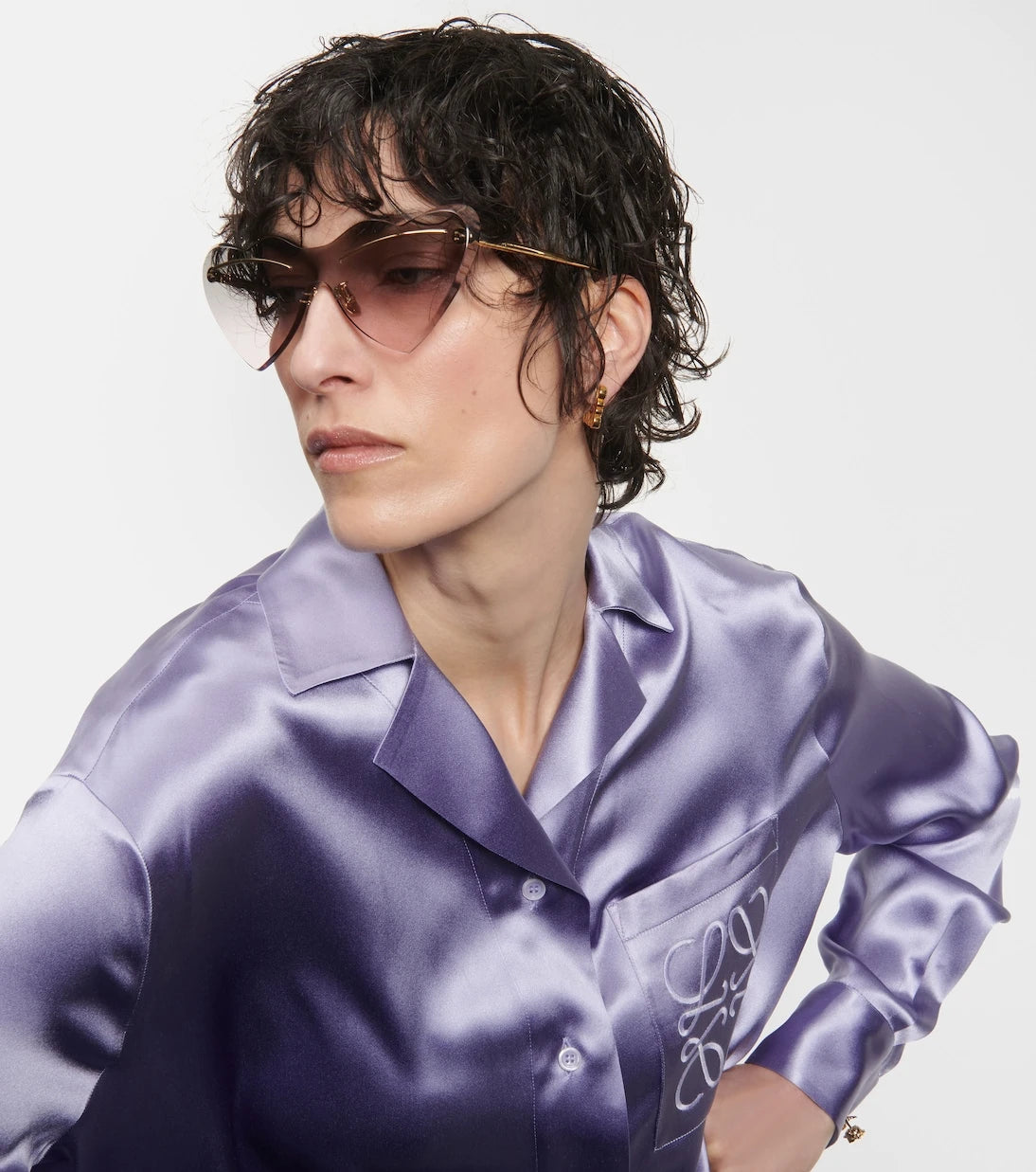 Loewe - Paula's Ibiza heart-shaped sunglasses