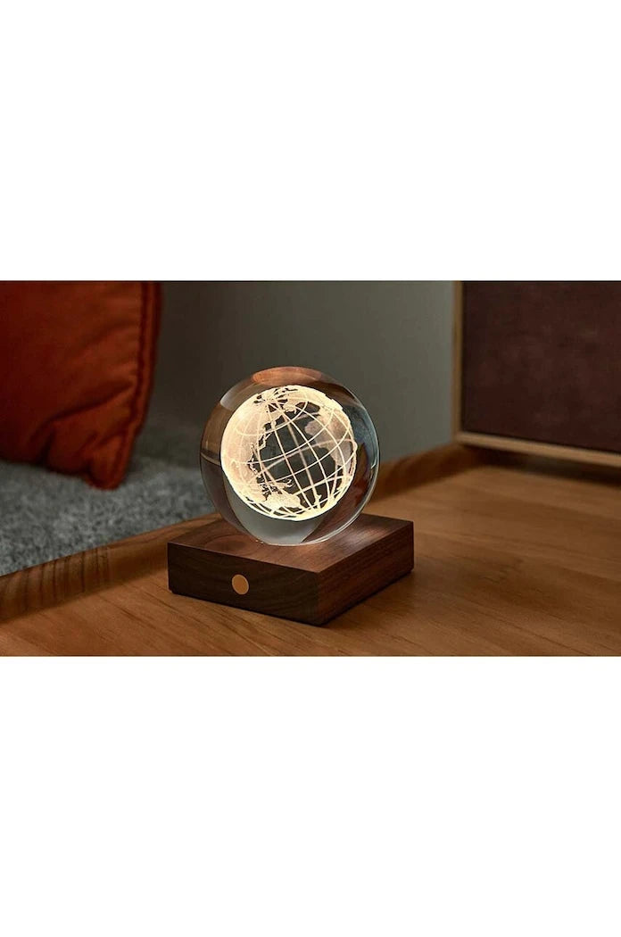 Led лампа Gingko Design Amber Crystal Light