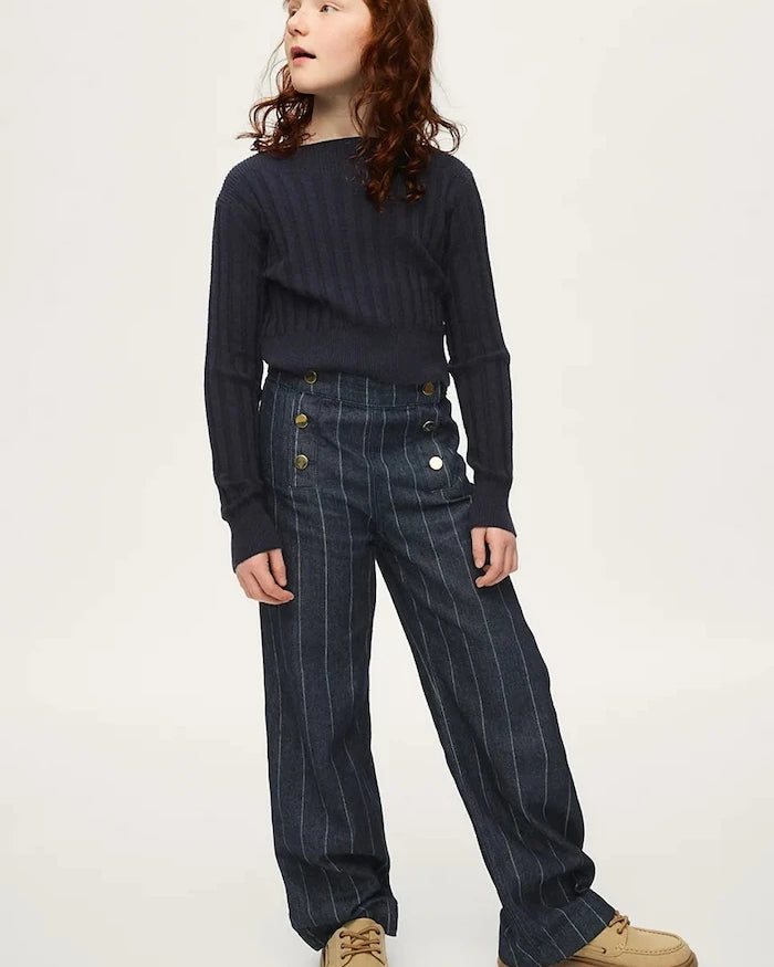 Mayoral çocuklar için wide leg jean pantolon