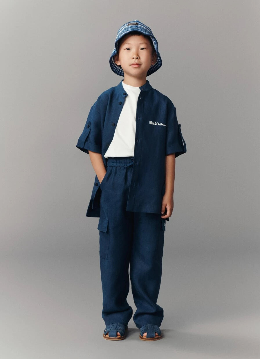 Dolce&Gabbana Kids - Linen pants