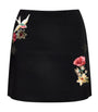 Cinq A Sept Black Western Amour Doris Mini Skirt
