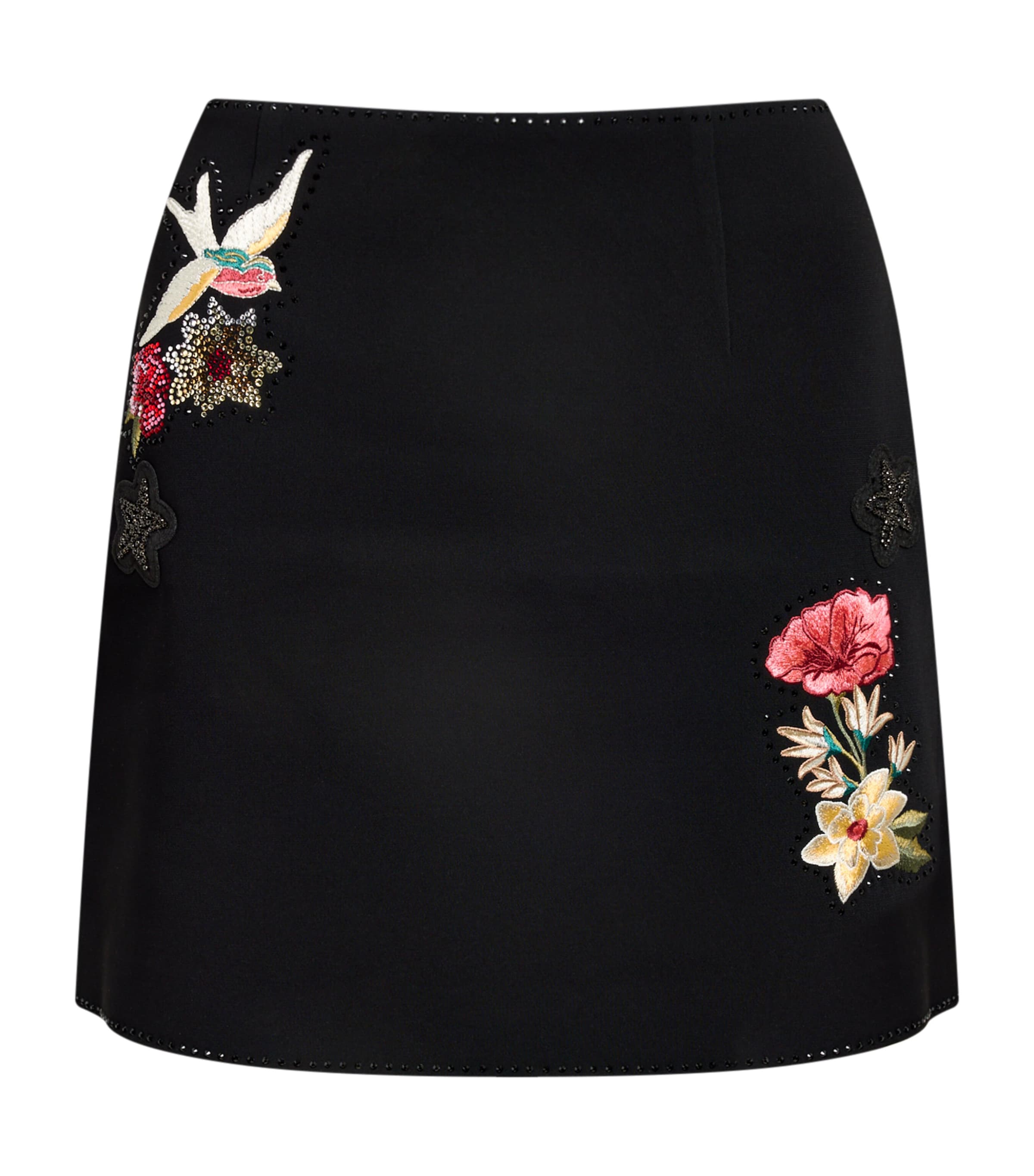 Cinq A Sept Black Western Amour Doris Mini Skirt