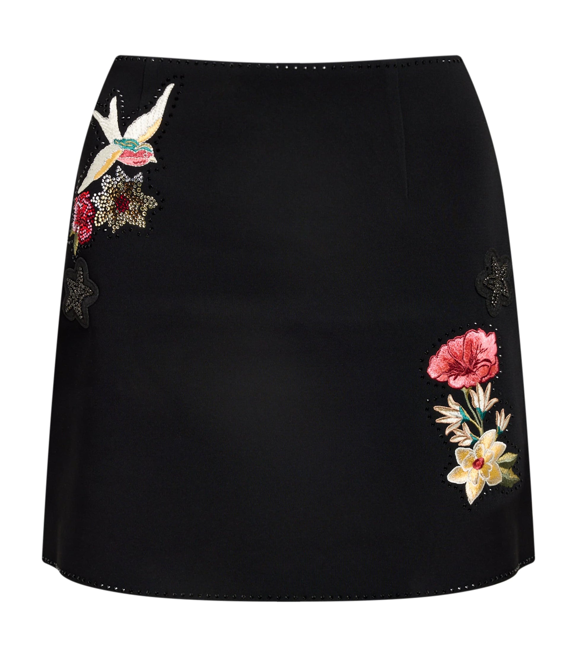 Cinq A Sept Black Western Amour Doris Mini Skirt