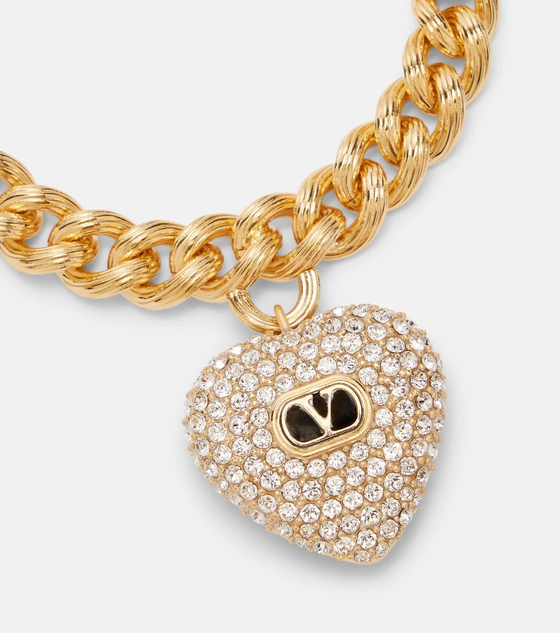 Valentino - Coeur Royal VLogo charm bracelet
