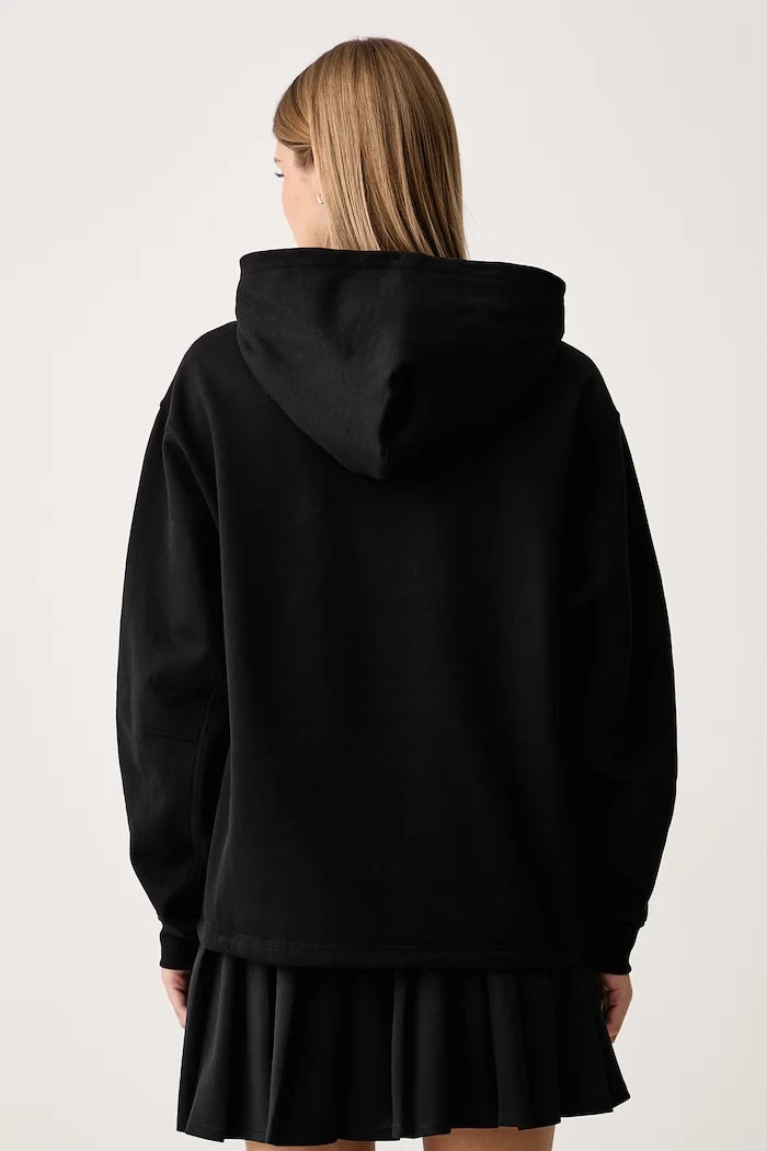 Pamuklu kapüşonlu sweatshirt