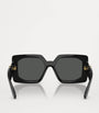 Black Acetate Square Sunglasses