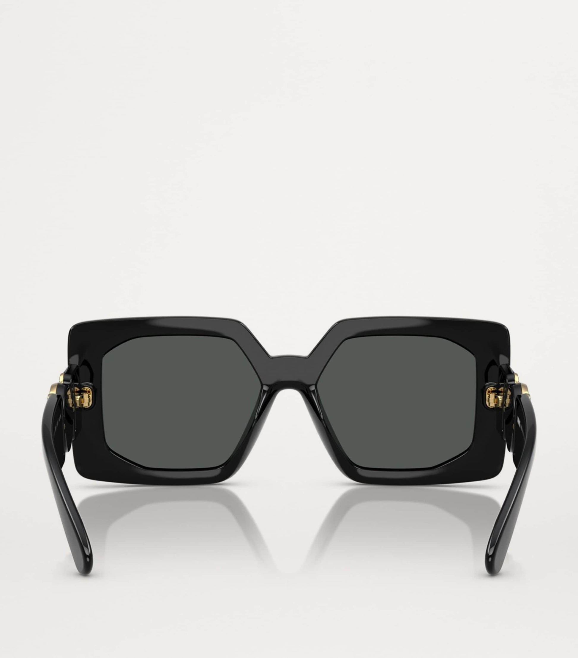 Black Acetate Square Sunglasses