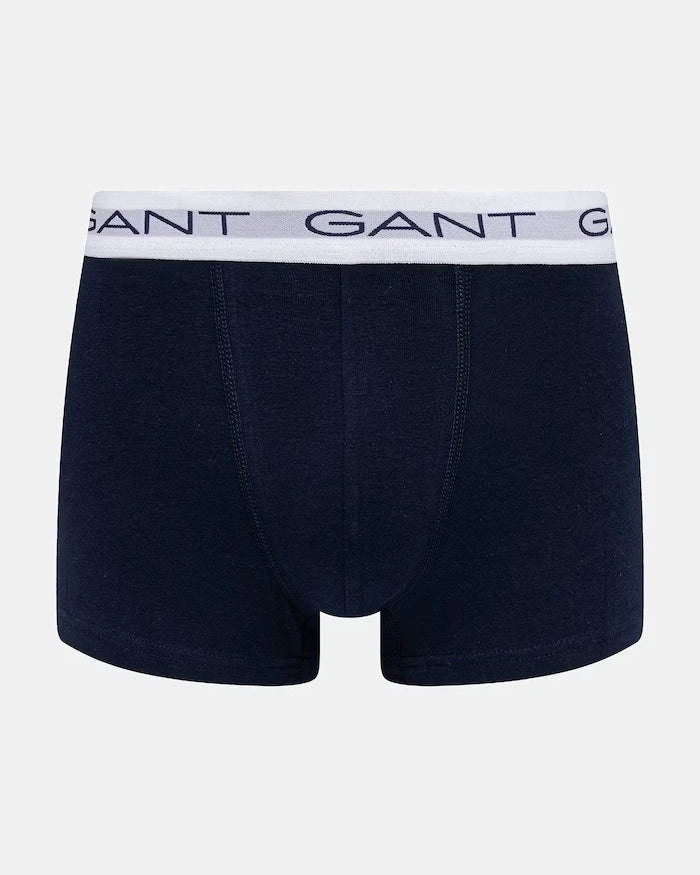 Gant pamuk ve elastanlı dar kesim erkek boxer 3'lü