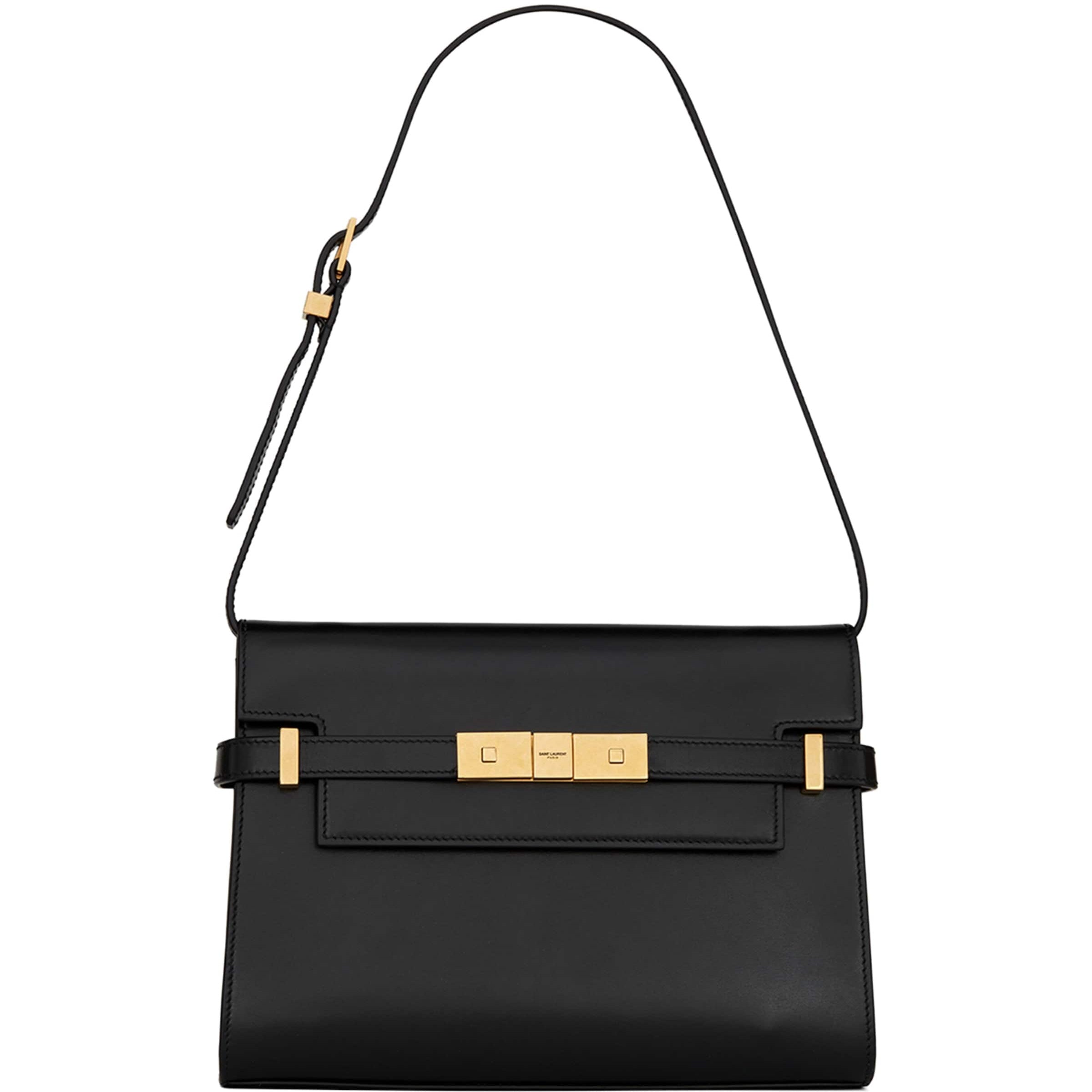 Saint Laurent Black Small Manhattan Shoulder Bag