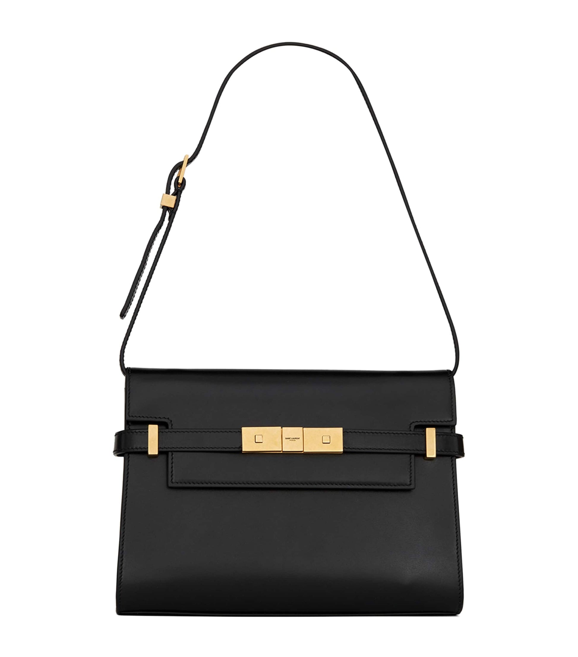 Saint Laurent Black Small Manhattan Shoulder Bag