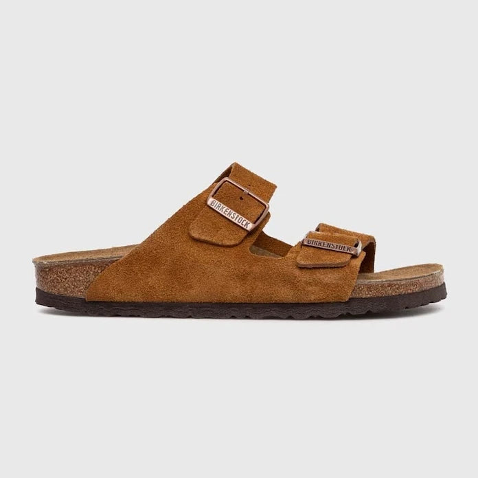 Велурени чехли Birkenstock Arizona