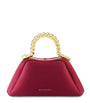 Red x Geraldine Guyot Mini Satin Serpentine Top-Handle Bag