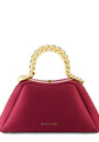 Bvlgari x Geraldine Guyot Mini Satin Serpentine Top-Handle Bag