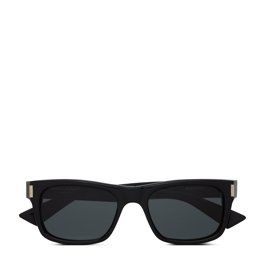 Black Acetate Square Sunglasses