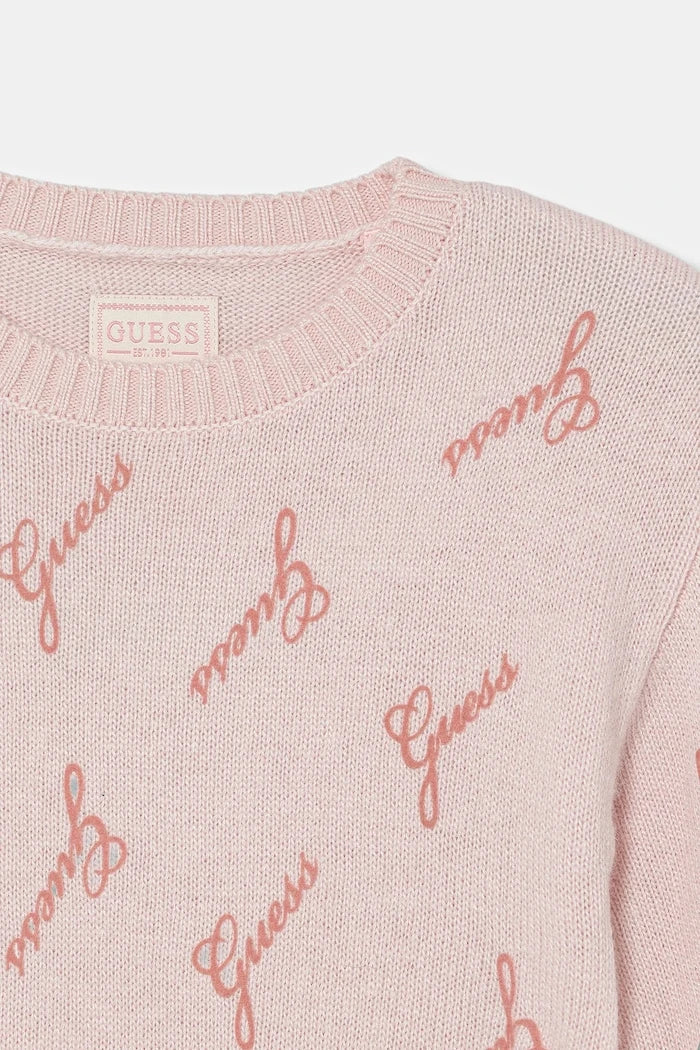 Детска рокля с вълна Guess