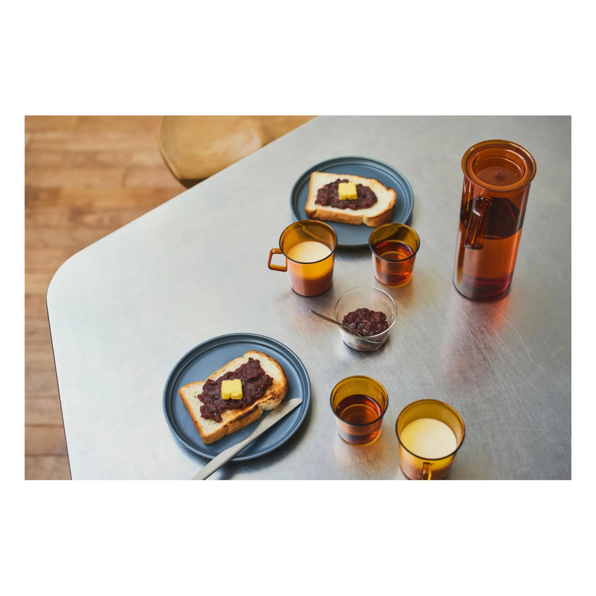 Kinto - Cast Single Wall Glass - 250 ml | Amber