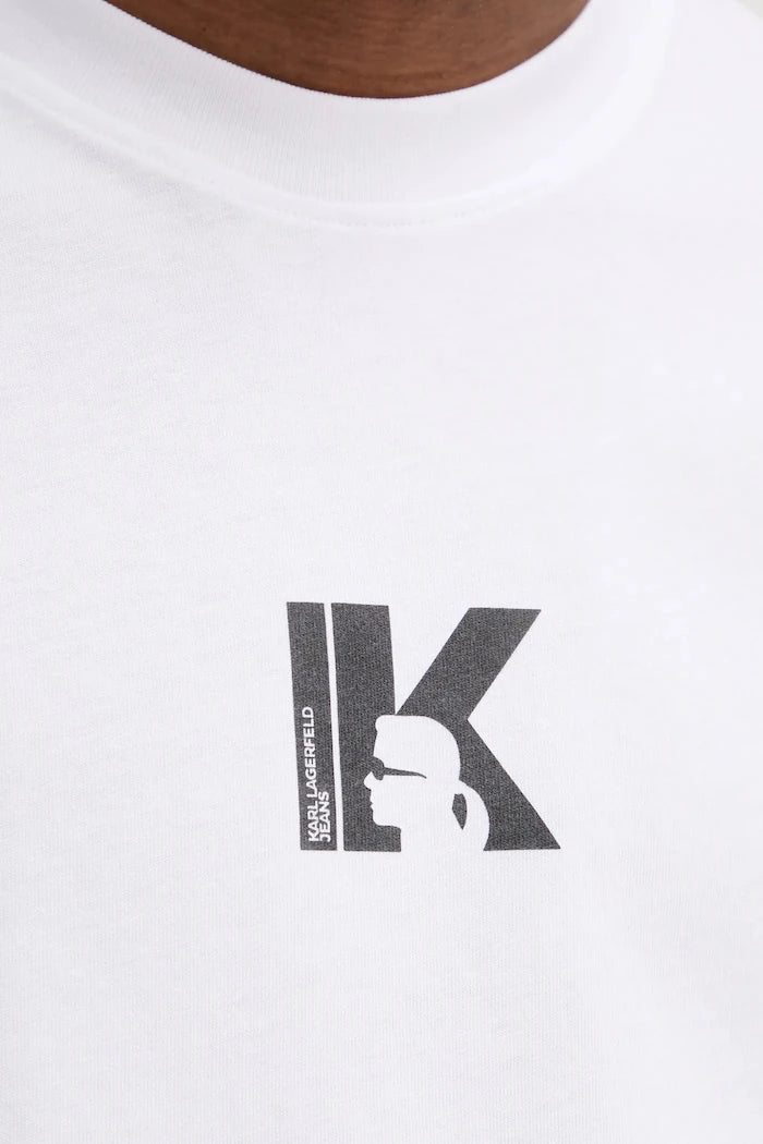 Karl Lagerfeld Jeans erkek pamuklu tişört
