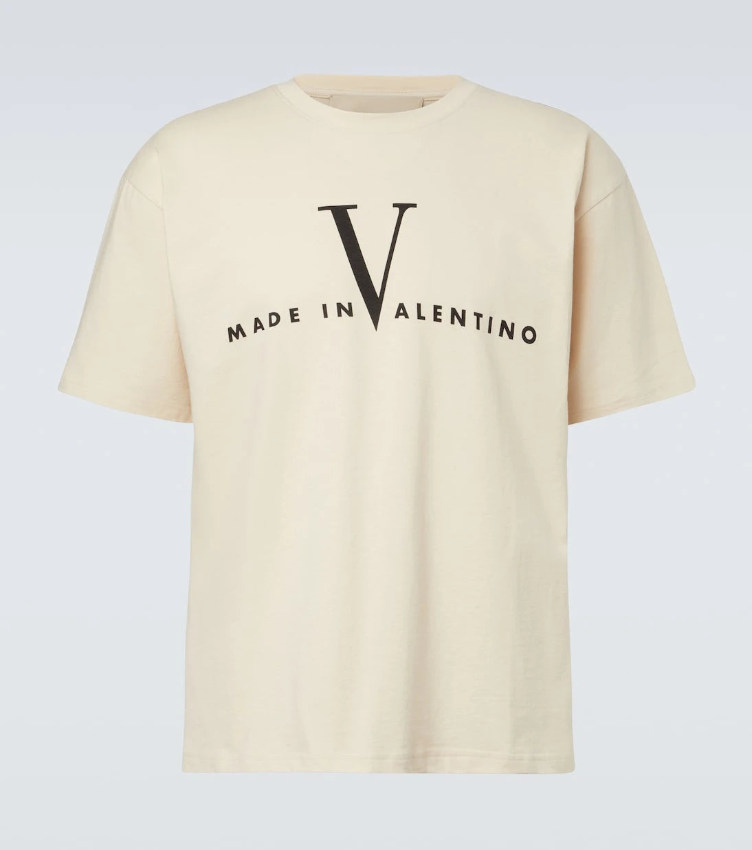 Valentino - Logo cotton jersey T-shirt