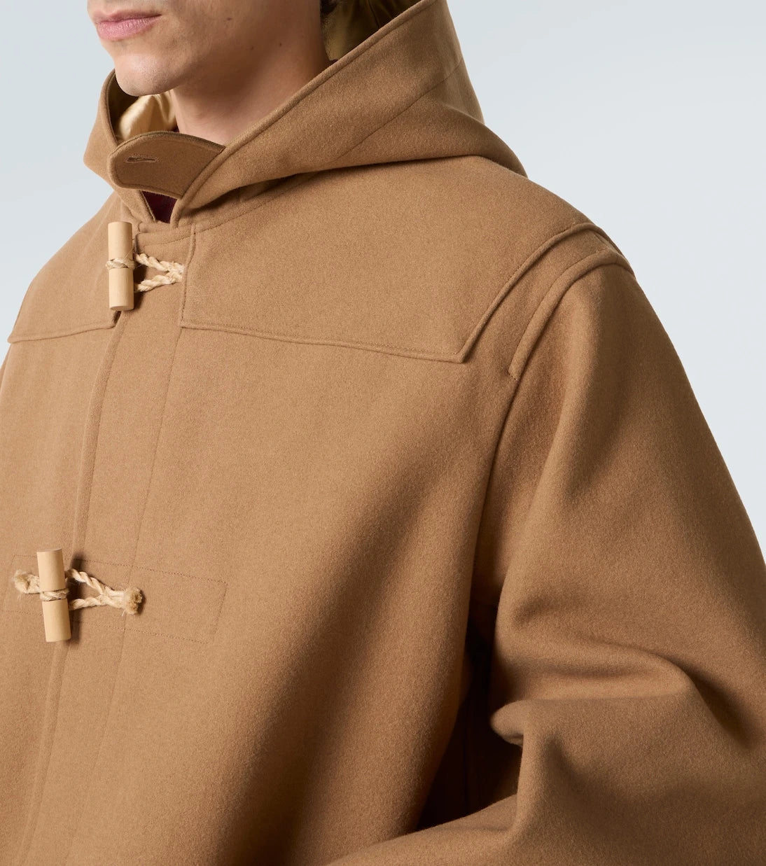 Visvim - Commodore wool and linen duffel coat