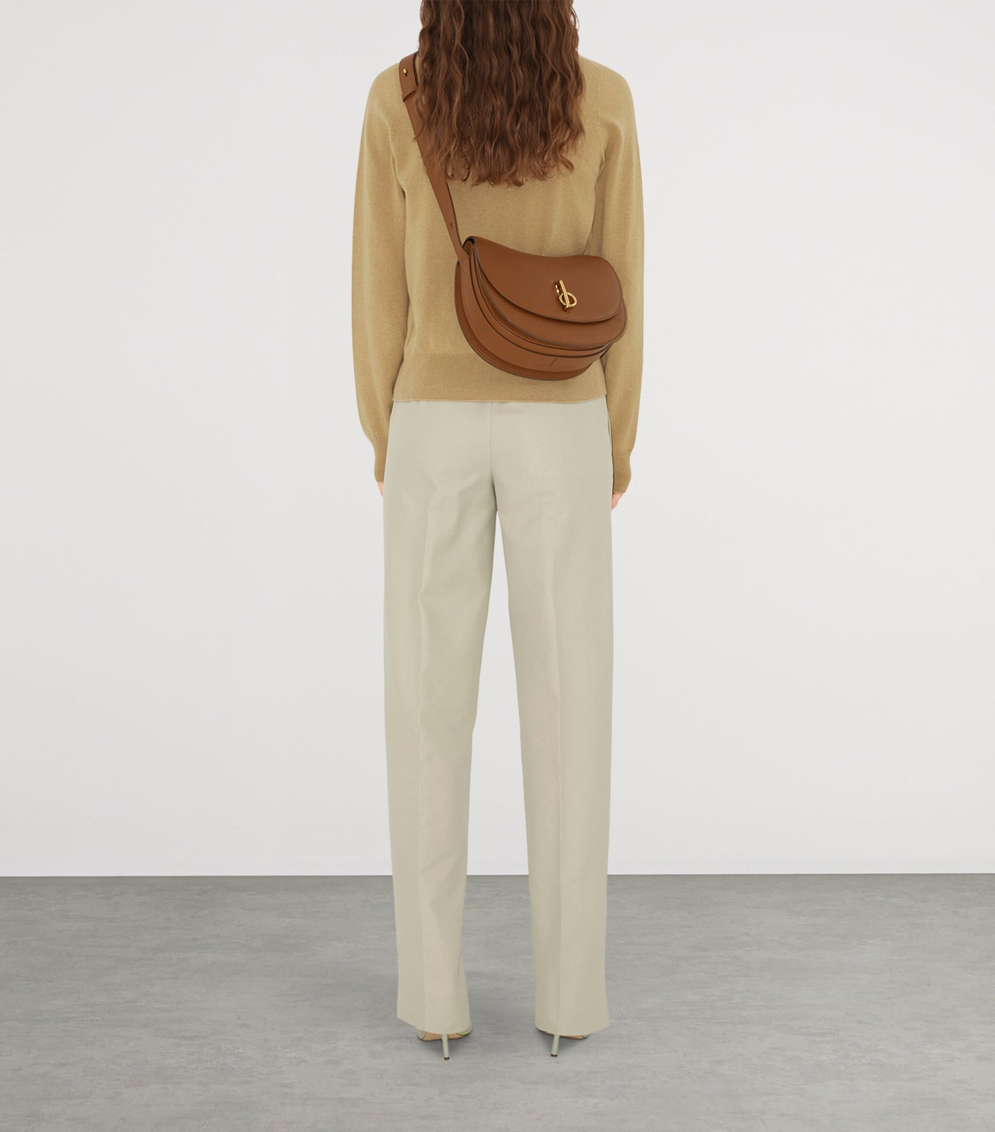 Brown Leather Rocking Horse Bag