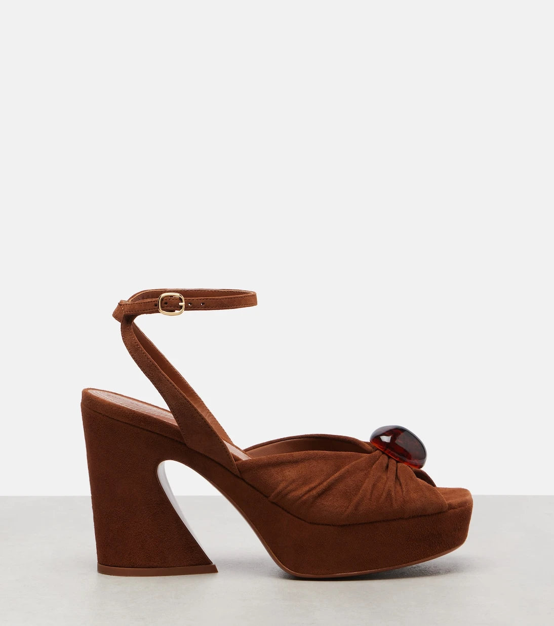 Zimmermann - Gleam 120 suede platform sandals