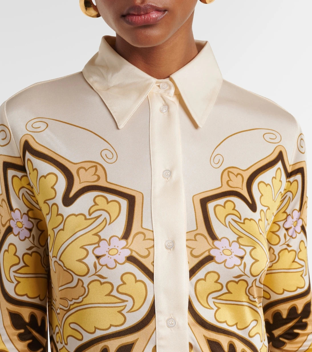 La DoubleJ - Perry printed midi dress