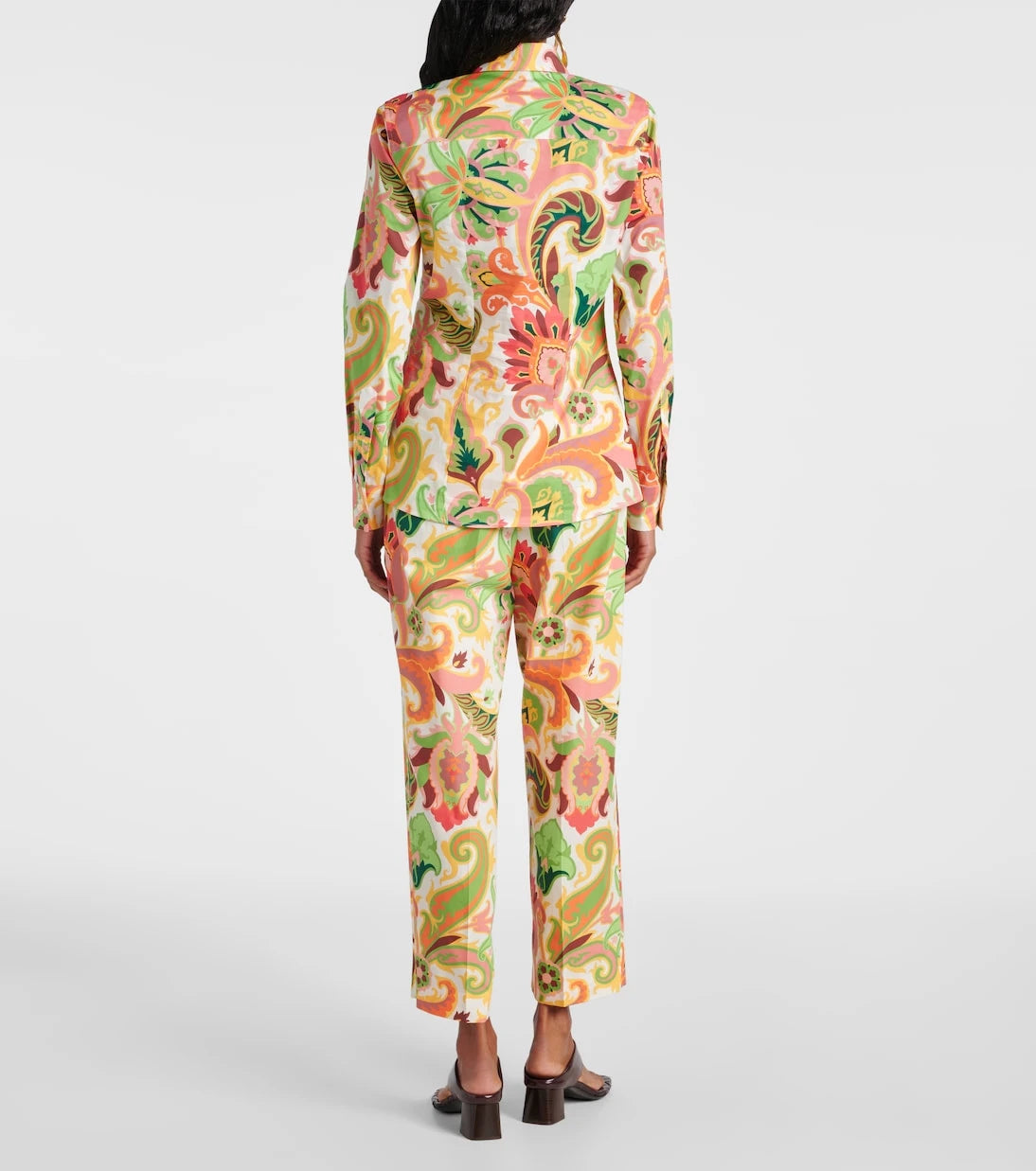 Etro - Paisley cotton-blend poplin shirt