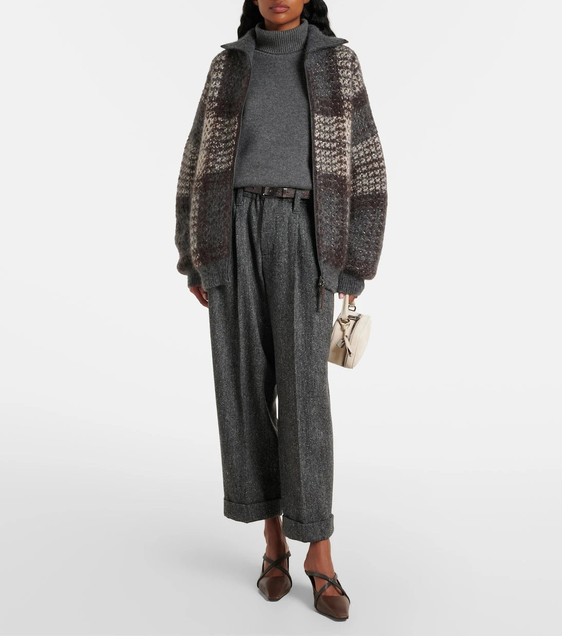Brunello Cucinelli - Monili cashmere turtleneck sweater