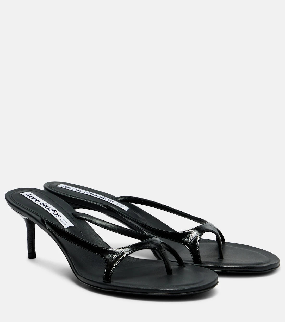 Acne Studios - 60 صندل من الجلد اللامع