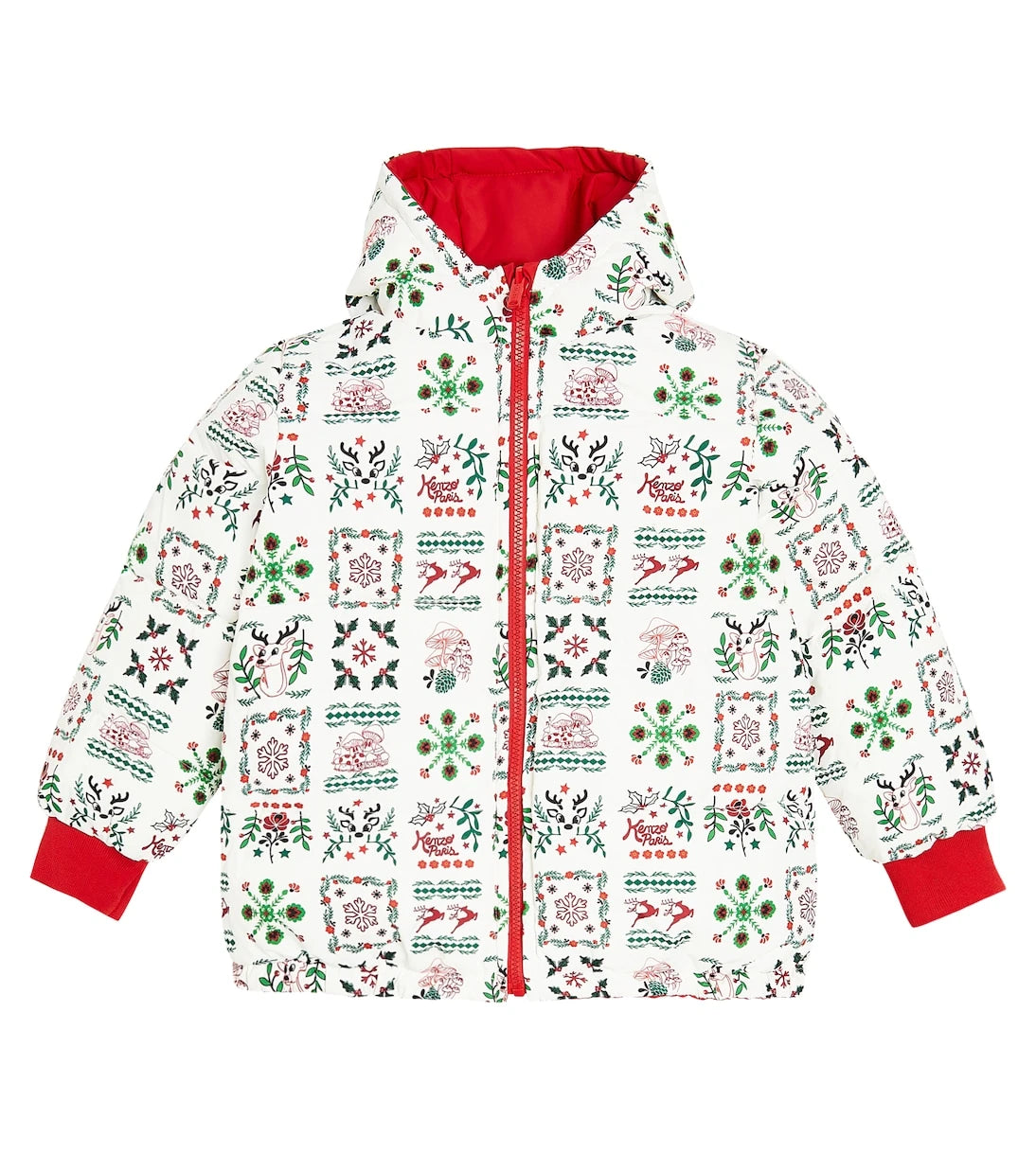 Kenzo Kids - Reversible puffer jacket