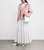 Weekend Max Mara Pink Wool-Blend Hooded Jacket