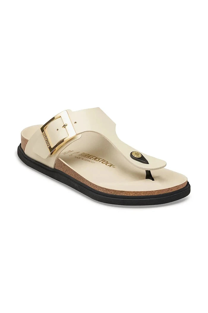 Кожени джапанки Birkenstock Gizeh Droplet Buckle