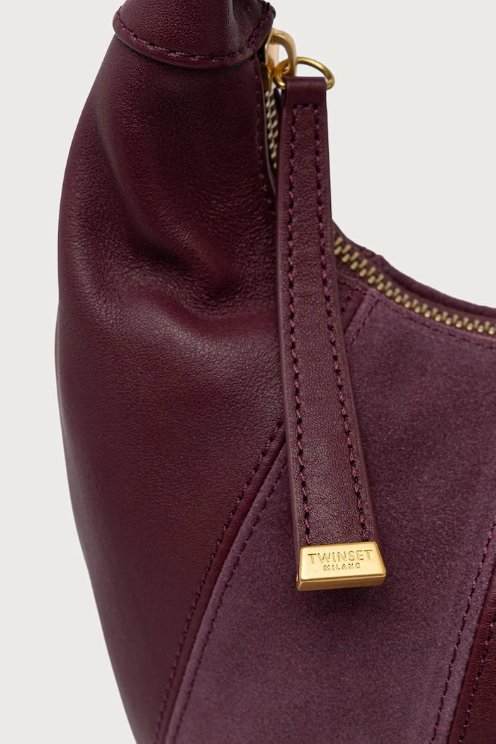 Twinset kadın deri hobo çanta