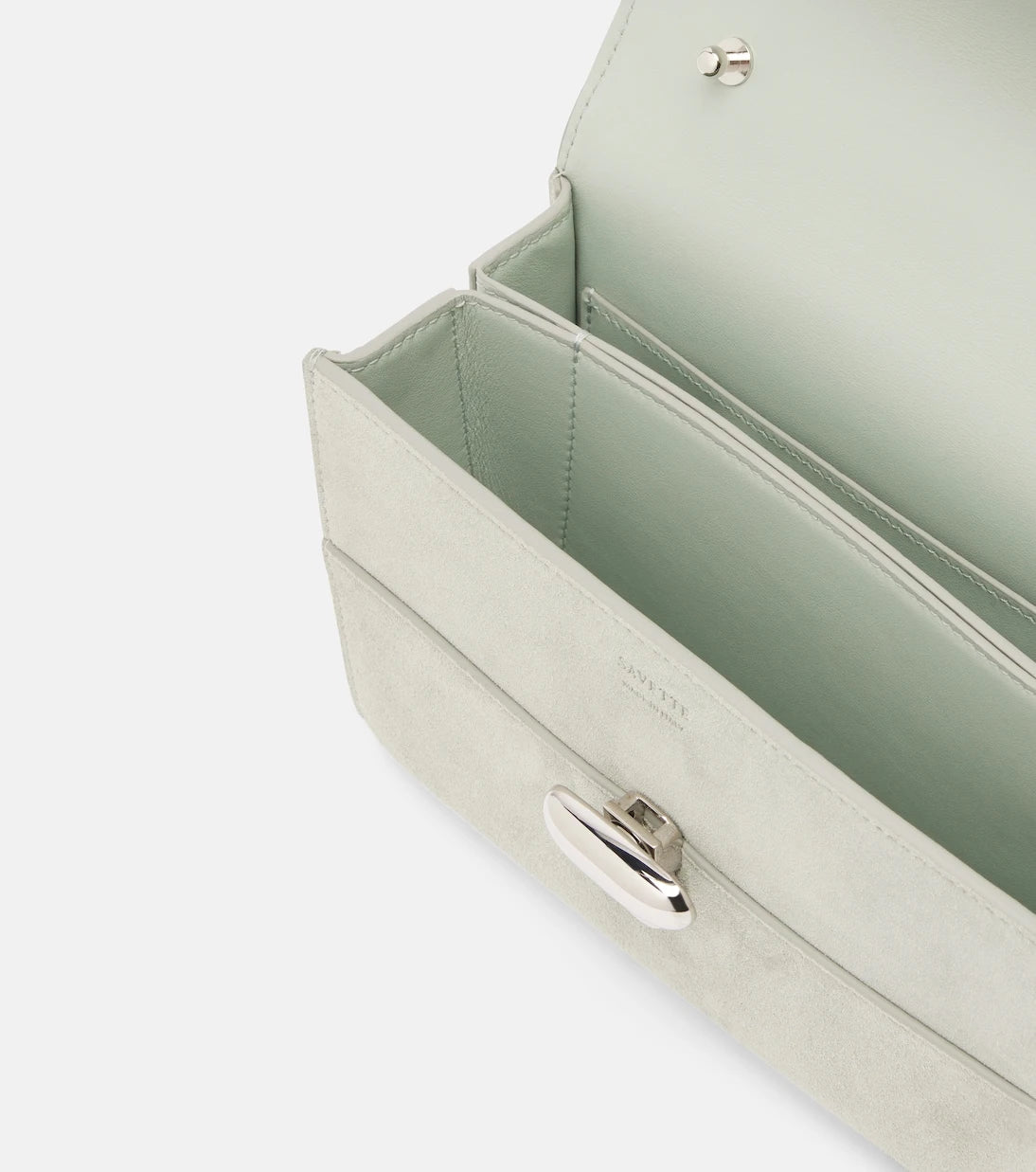Savette - Symmetry 19 Mini suede shoulder bag