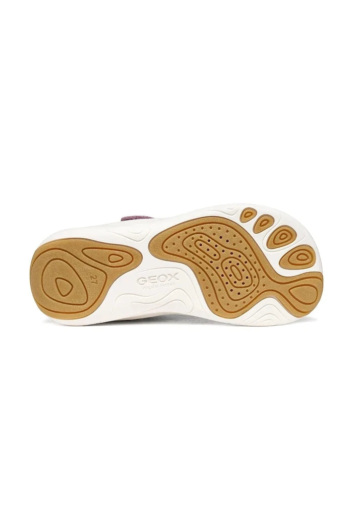Geox FOOT-RUN Barefoot маратонки за деца от велур