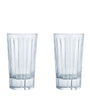 Set of 2 Iriana Crystal Highball Glasses (270ml)
