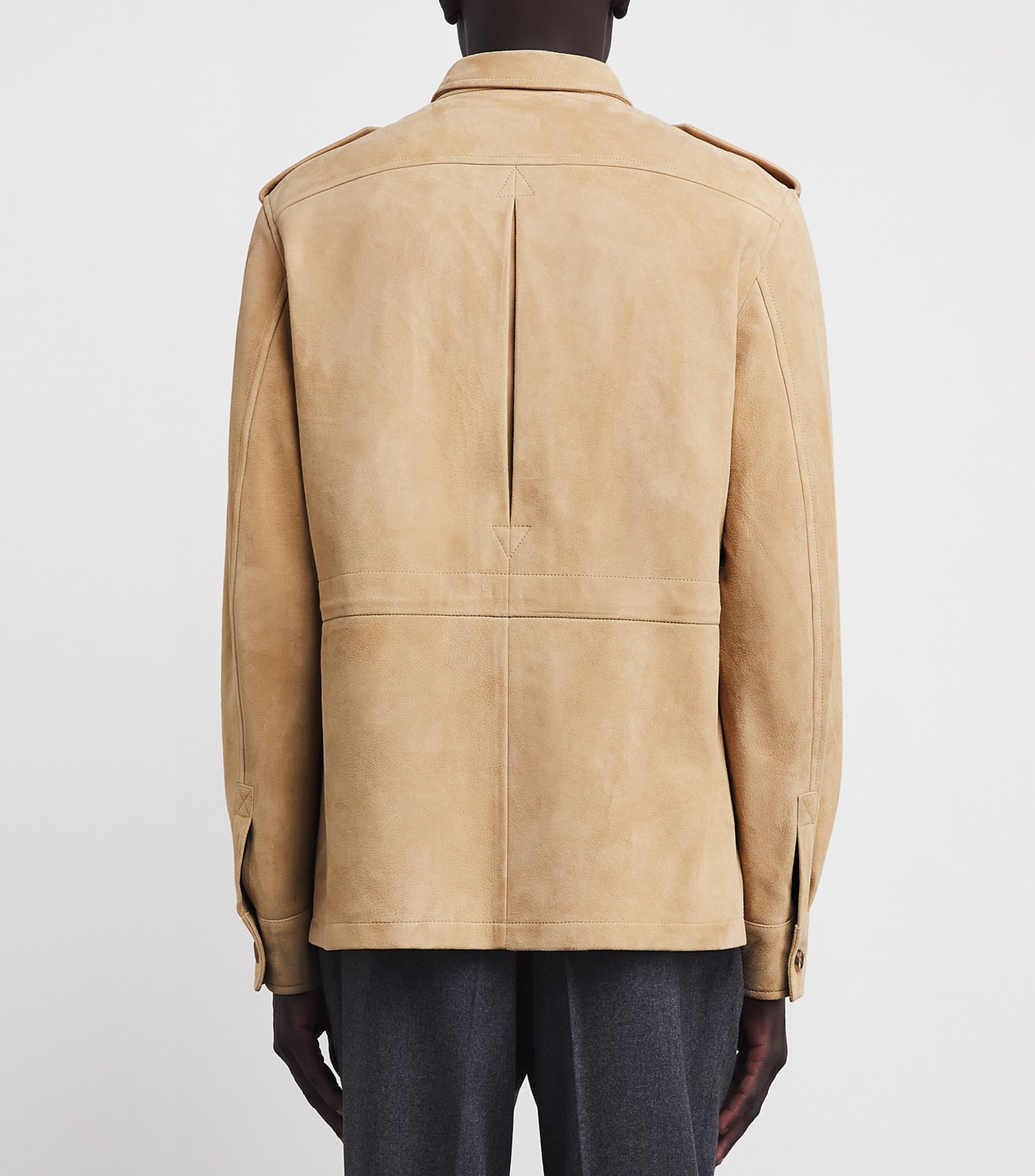 Ralph Lauren Purple Label x Wimbledon Suede Safari Jacket