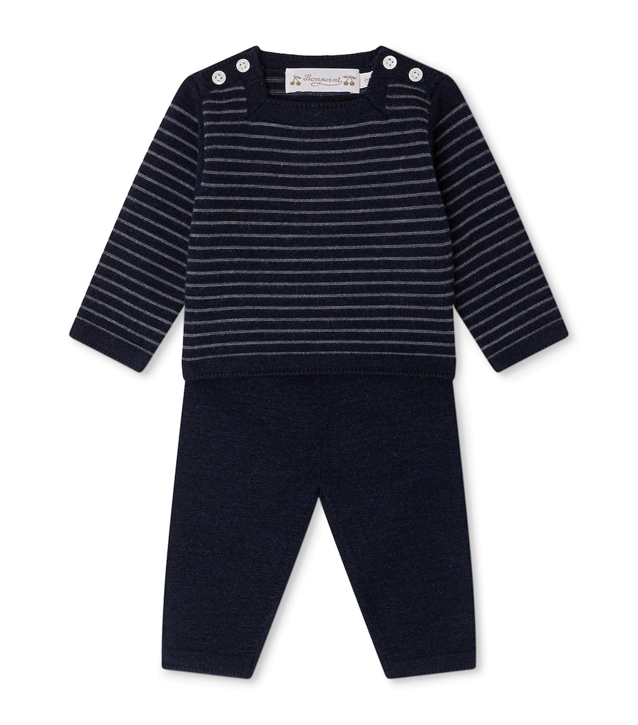 Wool Top and Trousers Set (1-18 Months)